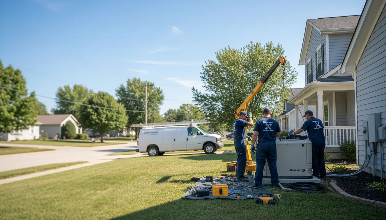 Generator Installation in Evangeline, LA near me